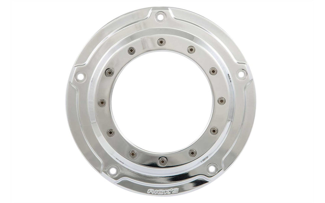 Rick's Derby Cover "Bullauge" Polished - Softail 19-up